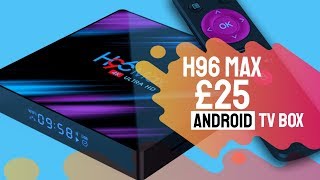 H96 Max Budget RK3318 Android TV Box Review Android 9  4GB Ram  64GB Storage [upl. by Ellery252]