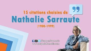 15 citations choisies de Nathalie Sarraute [upl. by Cheryl948]