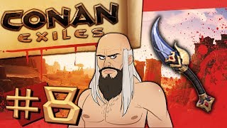 Conan Exiles 8  Derketos Kiss The Traveler Part 2 [upl. by Ahsiela]