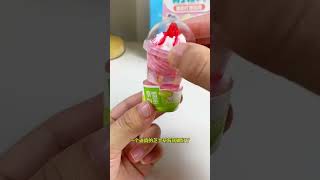 DIY mini milk tea cups Children can DIY their own mini handmade milk tea cups The accessories [upl. by Aderfla]