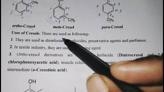 CresolHydroxytolueneStructureUsesPharmaceutical organic ChemistryBPharmSecond yearThird sem [upl. by Mowbray]