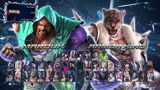 Tekken 7 S2  Character Select Screen Update New Music [upl. by Derdlim]