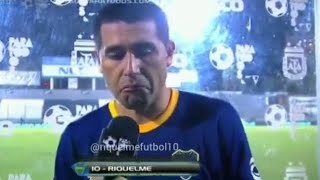 TOP 5 RIQUELME VS PERIODISTAS [upl. by Atekan]