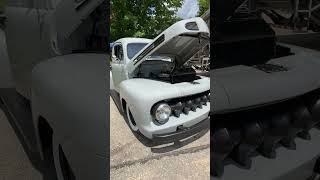 1950’s F Series Ford truck Lowell Mi 71324 ford truck classic carshow oldschool trucks [upl. by Anual]