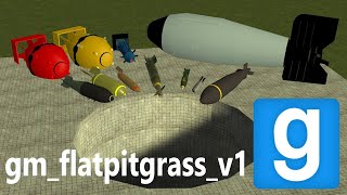 HBOMBS Expansion Pack On gmflatpitgrassv1  GarrysMod  GMod [upl. by Machos]