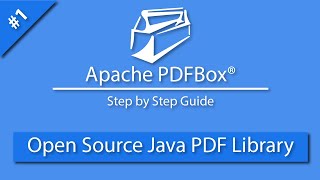 Apache PDFBox Tutorial  PDFBox Java example  Apache PDFBox example [upl. by Beghtol]