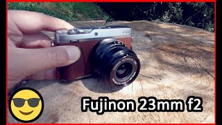 Fujinon 23mm f2 impressioni e prova a caldo [upl. by Nimzaj89]