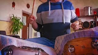 Seven Nation Army Bucket Drumming Peter Lorson Groovegarage [upl. by Kirk]