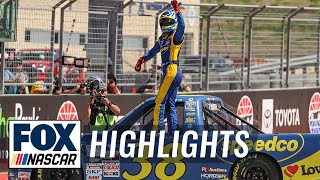 FINAL LAPS Zane Smith avoids Busch Bowman crash to win at COTA  NASCAR ON FOX HIGHLIGHTS [upl. by Adriana]