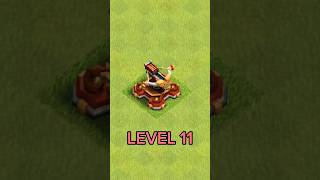 XBOW ☠️⛔ ALL  LEVELS shorts clashofclans coc [upl. by Martz628]