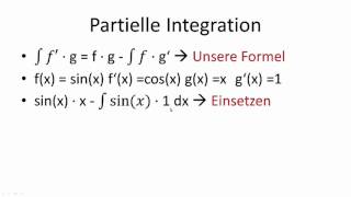 Partielle Integration unbestimmtes Integral  einfach erklärt Tutorial [upl. by Stahl]