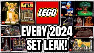 EVERY LEGO 2024 SET LEAK Star Wars Disney Marvel amp MORE [upl. by Ginsburg]