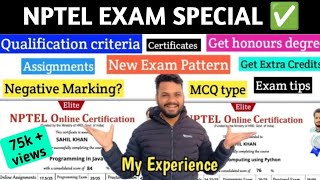 🔴 NPTEL EXAM 2024 NEW FORMAT  Qualification Criteria and Important info about NPTEL EXAM [upl. by Averyl]