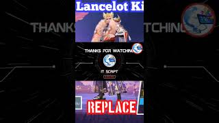 NEW Script Skin Lancelot Kishin Densetsu No Password  Full Effect amp Sound shorts [upl. by Aissatan]