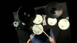 VDrums basic lessons  Rudiments and basic drum patterns [upl. by Rebmaed]