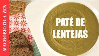 PATÉ VEGETAL DE LENTEJAS [upl. by Yelhs]