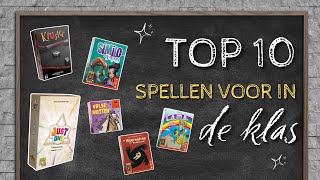 Top 10  Spellen voor in de klas [upl. by Pippo745]