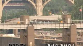 812007 Interstate 35w Bridge Collapse Aftermath Part 4 [upl. by Livy]