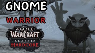 World of Warcraft Classic Hardcore  1 Gnome Warrior  Rise of Midbonk [upl. by Assinna]