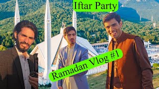 My First Vlog in Ramadan University Faisal Mosjid Iftar at faisalmasjidislamabad iftar [upl. by Ailimaj]