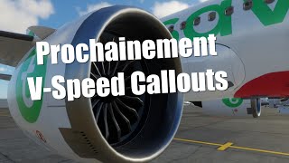 XP12 Teaser ToLiSS V Speed callouts [upl. by Eirot]