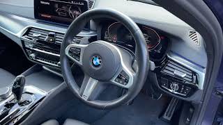 New model facelift 2021 BMW 520D MHEV M Sport in immaculate condition [upl. by Yraillih]