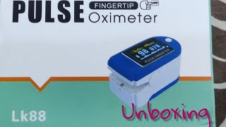 Pulse Oximeter LK88 Unboxing and testing [upl. by Adoc]