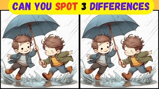 SPOT 3 DIFFERENCES BRAIN EXERCISE [upl. by Lairea]