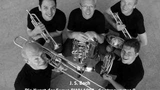 J S Bach  Contrapunctus 9  Die Kunst der Fugue BWV 1080  Canadian Brass [upl. by Artaed542]