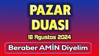 PAZAR DUASINI DİNLE Makbul Dualar [upl. by Jd513]