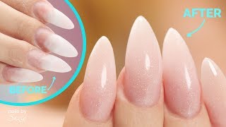 Acrylic Nail Fill and Makeover [upl. by Bywoods]