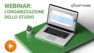 Webinar operativo sullOrganizzazione dello Studio  software GBinWeb di GBsoftware [upl. by Bank]