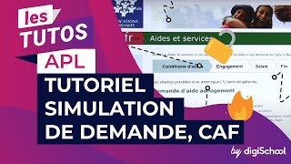 APL  tutoriel simulation de demande CAF [upl. by Rednasela72]