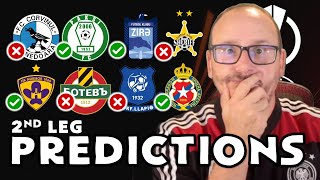 202425 Europa League Qualifying 1st Round  2nd Leg Predictions [upl. by Naeloj926]