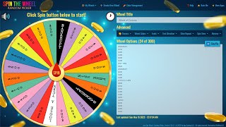 Tutorial Spin The Wheel  Random Picker app for Windows 1011 download FREE from Microsoft Store [upl. by Dean]