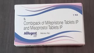 Mifegest KITCombipack of Mifepristone Tablet IP and Misoprostol Tablet IP [upl. by Eyde]