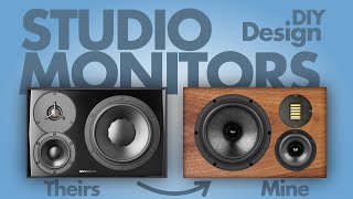 DIY Studio Monitors DESIGN Step 1  Home Recording Studio [upl. by Selmore58]