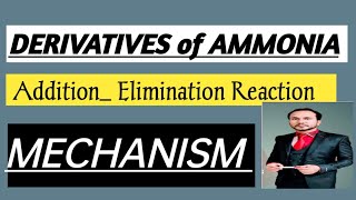 DERIVATIVE OF AMMONIA Addition of Hydroxylamine HYDRAZINE PHENYLHYDRAZINE 24DNPH MECHANISM CNG [upl. by Michaele519]