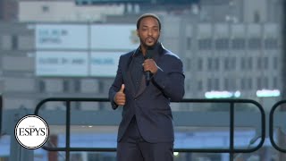 Anthony Mackies 2021 ESPYS Monologue [upl. by Ydaj669]