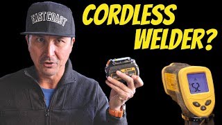 TESTING Worlds First Cordless Miller Welder [upl. by Marinna]