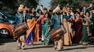 Drummers Delight  Dhol Players  The ULTIMATE Wedding Entrance [upl. by Jovita]