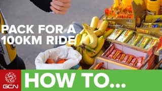 What To Take On A 100km Ride  Cycling Tips [upl. by Yar974]