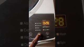 IFB washing machine use and unboxing  65kg Aqua youtubeshorts techinfo subscribe youtube [upl. by Sukul]