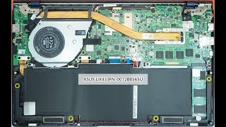 ASUS ZenBook UX433FN0072B8565U 拆機 201812 機型 [upl. by Brittne]