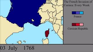 The French Conquest of Corsica Every Week [upl. by Assennav131]