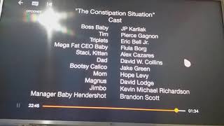 The Boss Baby Credits Spanish [upl. by Uhn]