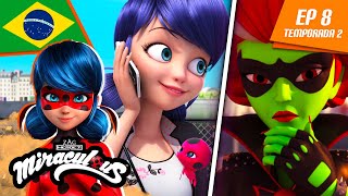 🇧🇷 MIRACULOUS  🐞 BEFANA 🐾  Episódio completo ▶️ Temporada 2 Ep 8  Português BRASIL 🇧🇷 [upl. by Bunting603]