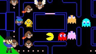 The Goomba Revolution Ep 1  Goombas invade PacMan [upl. by Cosme65]