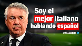 Analicé el ACENTO de Carlo Ancelotti en ESPAÑOL [upl. by Aysa767]