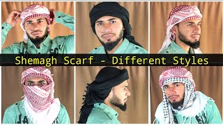 Eid Special  How to Tie Shemagh Scarf  Different Styles Tutorial  AL Aamir Khan [upl. by Erik]